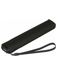 Knirps US.050 Ultra Light Slim Manual - Taschenschirm Regenschirm (black)