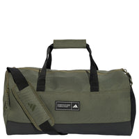 adidas 3 Stripes Duffel Bag Small - Weekender (olive strata/black)