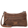 FREDsBRUDER Riffel Crossbag - Umhängetasche 27 cm (toffee)