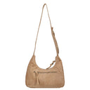 FREDsBRUDER Velvet Wild Midi Hobo - Umhängetasche 26.5 cm (camel) - Ansicht 4