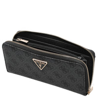 Guess Laurel II SLG Large Zip Around - Geldbörse 12cc 20.5 cm (coal logo) - Ansicht 2