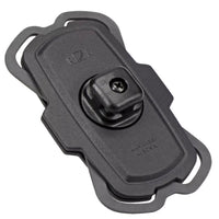 KLICKfix PhonePad Smartphone-Halterung inkl. Quad Mini Adapter 11 cm (black) - Ansicht 2