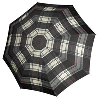 Knirps T.200 M Duomatic - Taschenschirm Regenschirm (check black/white)