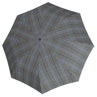 Knirps T.200 M Duomatic - Taschenschirm Regenschirm (check grey)