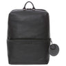 Mandarina Duck Mellow Leather - Rucksack 13" 36 cm Leder (black) - Markenkoffer