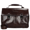 Piquadro Blue Square - Aktentasche 15" 43 cm (mahogany)