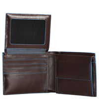 Piquadro Blue Square - Herrengeldbörse 11 cm (mahogany) - Ansicht 2