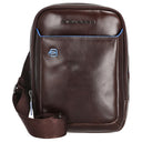 Piquadro Blue Square - Umhängetasche 23 cm (mahogany)