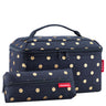 reisenthel beautycase set - Geschenkset 2tlg. (metallic dots blue)