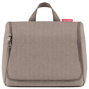 reisenthel cosmetics toiletbag XL - Kulturbeutel 28 cm (herringbone mokka)