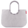 reisenthel shopping loopshopper L - Einkaufstasche mit Bügel 46 cm (cord grey)