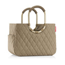 reisenthel shopping loopshopper L - Einkaufstasche mit Bügel 46 cm (rhombus olive) - Ansicht 2