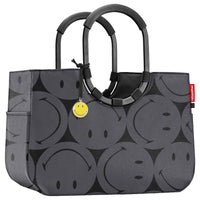 reisenthel shopping loopshopper L - Einkaufstasche mit Bügel 46 cm (smiley grey) - Ansicht 2