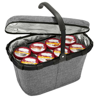 reisenthel thermo carrybag ISO - Einkaufskorb mit Kühlfunktion 29 cm (twist silver) - Ansicht 2