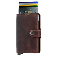 Secrid Vintage Miniwallet - Geldbörse RFID 6.5 cm (chocolate) - Ansicht 2