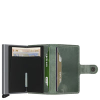 Secrid Vintage Miniwallet - Geldbörse RFID 6.5 cm (sage) - Ansicht 4