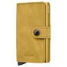 Secrid Vintage Miniwallet - Geldbörse RFID 6.5 cm (yellow)