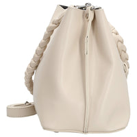 Seidenfelt Melbu Hobo - Schultertasche 26 cm (creme) - Ansicht 3