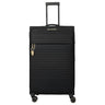 Travelite BARBARA Stepp - 4 - Rollen - Trolley L 80 cm (schwarz, 80 cm) - Markenkoffer