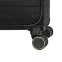 Travelite BARBARA Stepp - 4 - Rollen - Trolley S 55 cm erw. (schwarz, 55 cm) - Markenkoffer