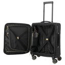Travelite BARBARA Stepp - 4 - Rollen - Trolley S 55 cm erw. (schwarz, 55 cm) - Markenkoffer