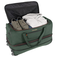 Travelite Basics - Rollenreisetasche 98/119L 70 cm erw. (dunkelgrün) - Ansicht 5