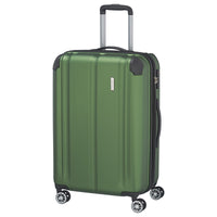 Travelite City - 4-Rollen-Trolley erw. M 68 cm (grün) - Ansicht 2