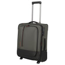 Travelite Crosslite - 2-Rollen-Kabinentrolley S 54 cm erw. (olive) - Ansicht 2