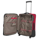 Travelite Crosslite - 2-Rollen-Kabinentrolley S 54 cm erw. (red) - Ansicht 6