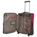 Travelite Crosslite - 2-Rollen-Kabinentrolley S 54 cm erw. (red) - Ansicht 6