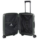 Travelite Millennium - 4-Rollen-Kabinentrolley mit Vortasche S 55 cm (pine green) - Ansicht 6
