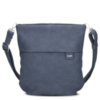 zwei Mademoiselle M90 - Umhängetasche 28 cm (nubuk-blue)