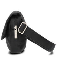 zwei Mademoiselle MH40 - Umhängetasche/Gürteltasche 25 cm (nubuk-black) - Ansicht 3