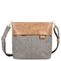 zwei Olli OT8 - Schultertasche 25 cm (stone)