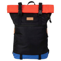 Doughnut Christopher Reborn 18 - Rolltop Rucksack 15" 45 cm (black x grapefruit)