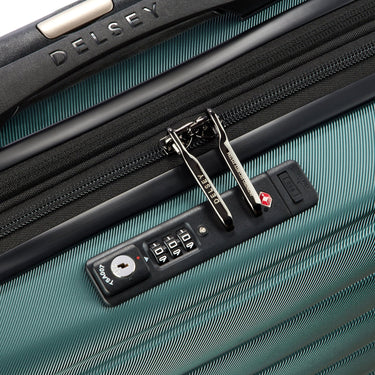 Delsey Paris Shadow 5.0 - 4-Rollen-Kabinentrolley Slim S 55 cm erw. (grün) - Ansicht 7