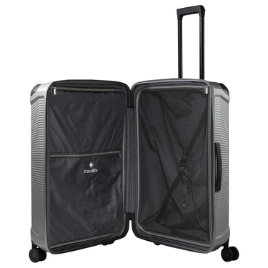 Travelite Millennium - 4-Rollen-Trolley Set 3tlg. erw. (silver) - Ansicht 8