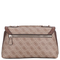 Guess Lindsey XBody Flap - Umhängetasche 27 cm (latte logo) - Ansicht 4
