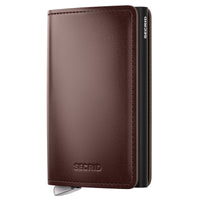 Secrid Dusk Slimwallet - Geldbörse 10.2 cm RFID (dark brown+)