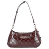 Guess Carmella Shoulder Bag - Schultertasche 30 cm (burgundy logo)