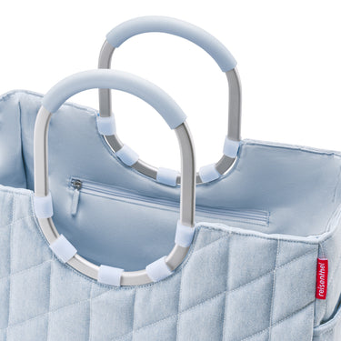 reisenthel shopping loopshopper L - Einkaufstasche mit Bügel 46 cm (rhombus denim) - Ansicht 3