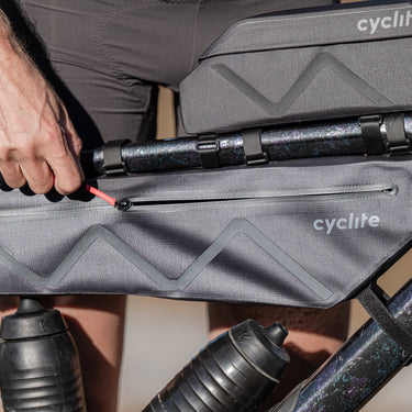 Cyclite Frame Bag Xt / 02 -  Rahmentasche (Bikepacking) 46 cm (black) - Ansicht 4