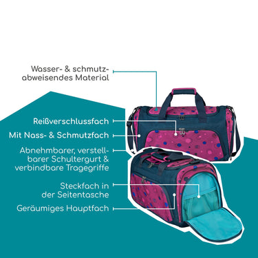 Neoxx MOVE - Sporttasche 43.5 cm (Bubble me around) - Ansicht 5