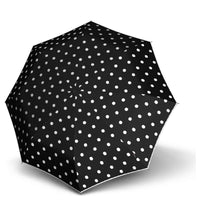 Knirps T.200 M Duomatic - Taschenschirm Regenschirm (dot art black)