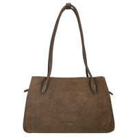 Les Visionnaires Sophie Grande Cozy Scarf - Shoulder Bag 42 cm (dark brown)