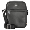 BOSS Zair Ns Zip - Leather Shoulder Bag 21 cm (schwarz)