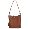 Coccinelle Nikla - Shoulder Bag 20 cm (cognac/noir)