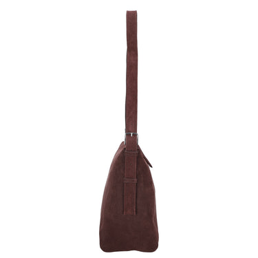 Les Visionnaires Marie Slouchy Buckle Cozy - Beuteltasche 36 cm (aubergine) - Ansicht 3
