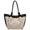 Coccinelle Finn Canvas - Henkeltasche 32 cm (natural/noir)