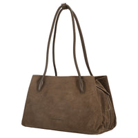 Les Visionnaires Sophie Grande Cozy Scarf - Shoulder Bag 42 cm (dark brown)